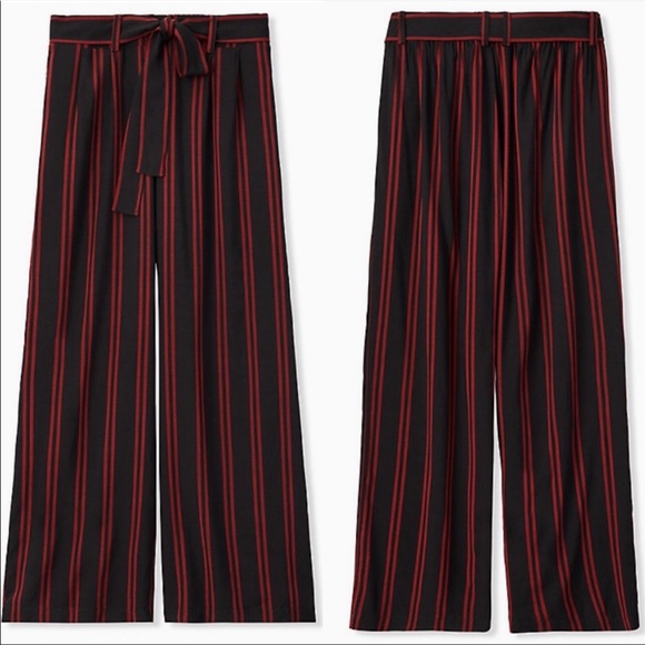 torrid Pants - Torrid Stripe Wide Leg Pants